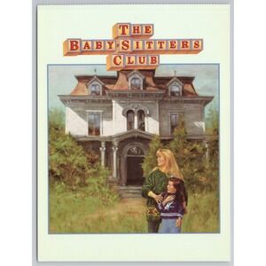 Vintage 1991 The Babysitters Club Postcard Stacey Mystery 35 Scholastic Cover